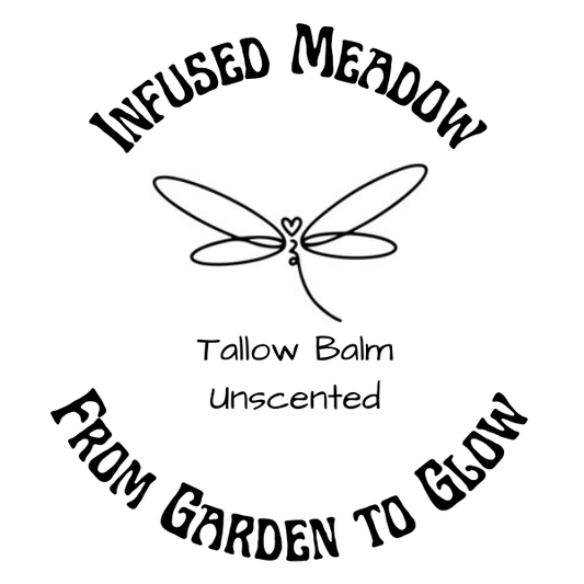 Tallow body balm, Unscented, all natural, hand made, suitable for all skin types